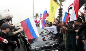 Sergej LAvrov v Siriji.