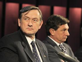 Danilo Türk in Borut Pahor