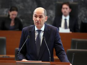 Janez Janša v državnem zboru