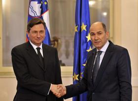 Borut Pahor, Janez Janša