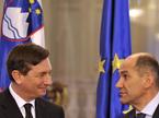 Borut Pahor, Janez Janša