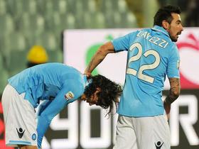 Edinson Cavani in Ezequiel Lavezzi