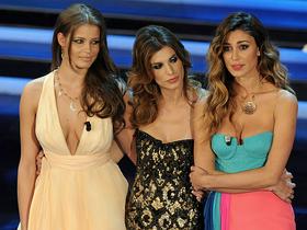 Ivana Mrazova, Elisabetta Canalis in Belen Rodriguez