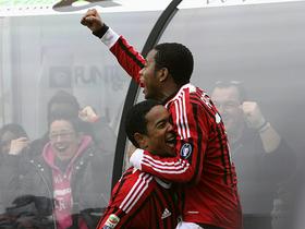 Urby Emanuelson in Robinho