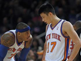 Carmelo Anthony in Jeremy Lin (New York Knicks)