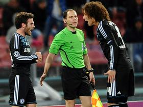 Juan Mata in David Luiz