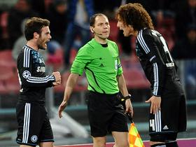 Juan Mata in David Luiz