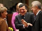 Nemška kanclerka Angela Merkel, predsednik Evropske komisije Jose Manuel Barroso in italijanski premier Mario Monti
