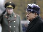 Hosni Mubarak ob spomeniku neznanemu vojaku v Moskvi, 2. novembra 2006
