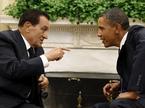 Hosni Mubarak na obisku pri Baracku Obami v Washingtonu, 1. septembra 2010