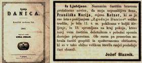Osmrtnica in Danica