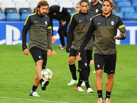 Andrea Pirlo in Alessandro Matri