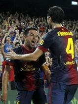 Xavi Hernandez, Cesc Fabregas