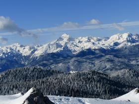 V Alpah naj bi bilo do konca stoletja do 70 odstotkov manj snega