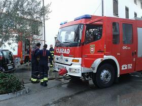 Novogoriški gasilci reševali svoj dom