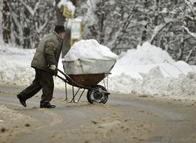 Foto: Po prvi snežni pošiljki prihaja jasno zatišje z mrazom