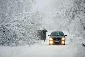 Velik del Evrope v primežu zimskih nevšečnosti; sneg celo na Majorki