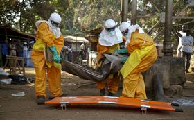 Ebola je znova udarila v Gvineji, kjer sta zaradi virusa že umrla dva človeka. (Foto - Reuters)