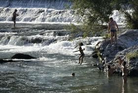 Najbolj vroče v Novi Gorici, Črnomlju, Kočevju, Novem mestu in Ljubljani