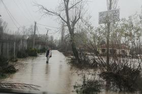 Foto: Zaradi večdnevnega dežja v Albaniji poplave, v Makedoniji naraščajo reke