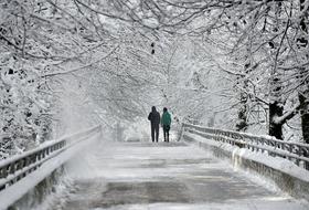 Po toplem začetku leta se s februarjem vrača zima