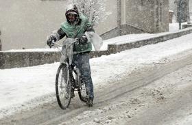 V Ljubljani 20 cm snega, v Laščah 44 cm. Po nižinah se bo sneg obdržal vsaj 14 dni.