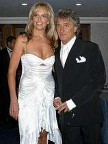 Penny Lancaster in Rod Stewart