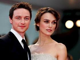 Keira Knightley in James McAvoy 