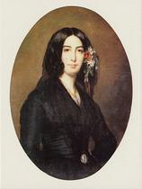 Auguste Charpentier: Portret George Sand (1838)