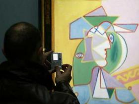 Pablo Picasso: Ženska v klobuku.