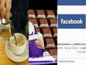 Kava, čokolada in Facebook