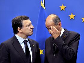 Jose Manuel Barroso in Janez Janša