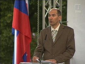 Premier Janez Janša