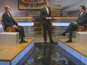 Janez Janša in Borut Pahor