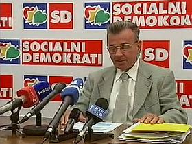 Vodja poslanske skupine SD-ja Miran potrč