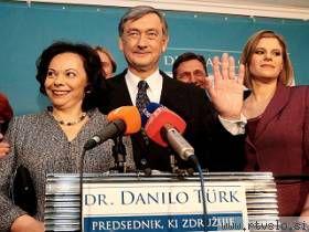 Danilo Türk z družino