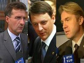 Milan M. Cvikl, Anton Rop in Gregor Golobič