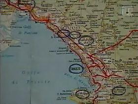 Zemljevid Italije In Slovenije