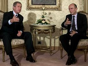 George Bush in Janez Drnovšek