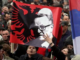 Protest kosovskih Srbov