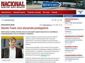 Naslovnica Nacionala