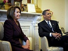 Nancy Pelosi in Obama