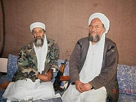 Osama bin Laden in Ajman Al Zavahiri