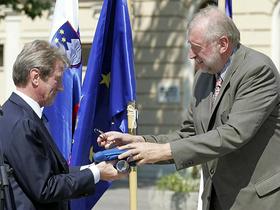 Bernard Kouchner in Dimitrij Rupel