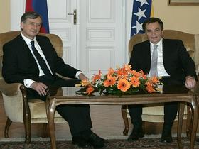 Danilo Türk in Haris Silajdžić