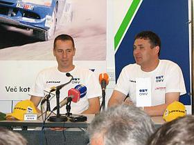 Andrej Jereb in Miran Kacin