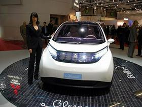 Pininfarina Blue Car