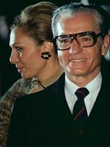 Reza Pahlavi z ženo Farah Dibo