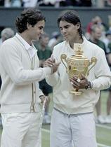 Roger Federer in Rafael Nadal