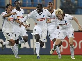 Carlos Eduardo, Chinedu Obasi, Demba Ba, Marvin Commper in Andreas Beck